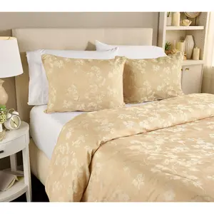 Northern Nights Floral Jacquard Comforter and Sham Set - Queen