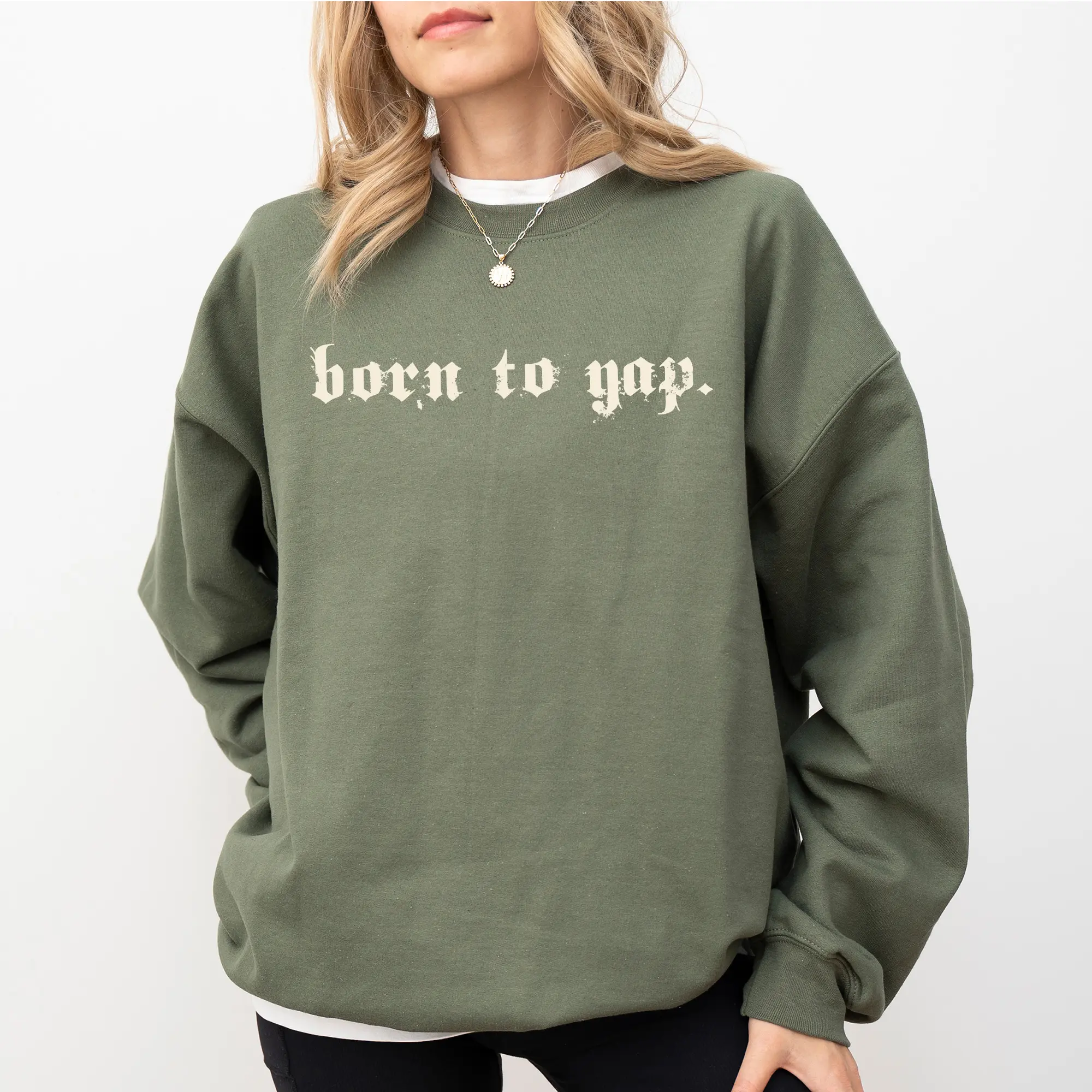 Vintage Born to Yap Hoodie, Retro Professional Yapper Graphic Hoodies, Sarcastic Yapping Women Hoodie, Funny Women Outfits