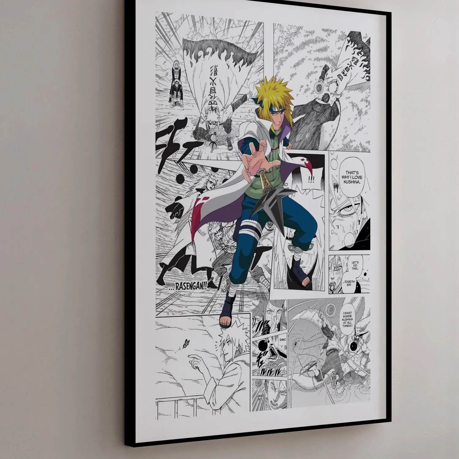 Minato Namikaze - Curated Manga Panels.