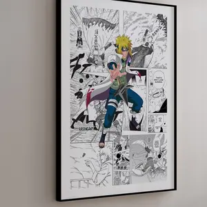 Minato Namikaze - Curated Manga Panels.
