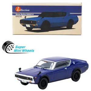 Tarmac Works   Nissan Skyline 2000 GT-R KPGC110 – Blue  1:64   Brand New