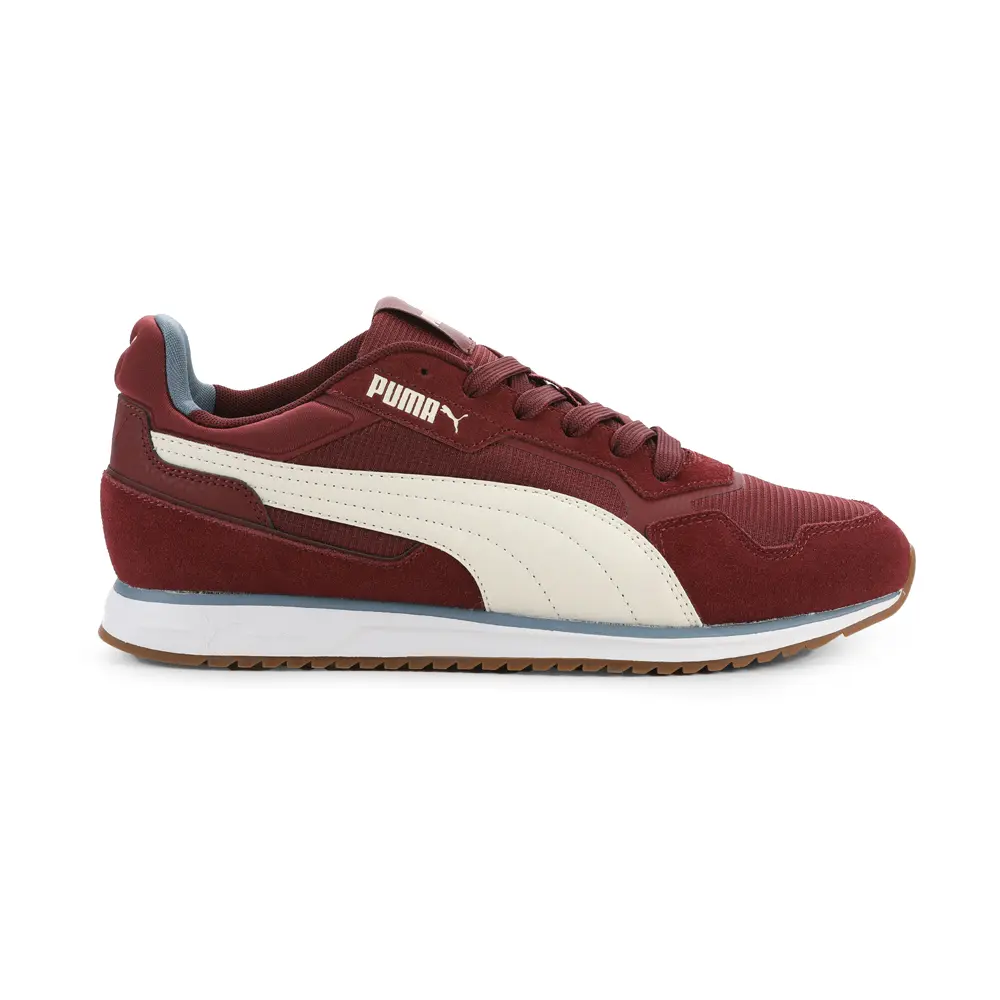 PUMA Mens Softride St Miller Lace Up Sneakers Shoes Casual - Red
