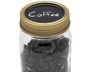 Chalkboard Lid Inserts for Mason Jars 6 Pack