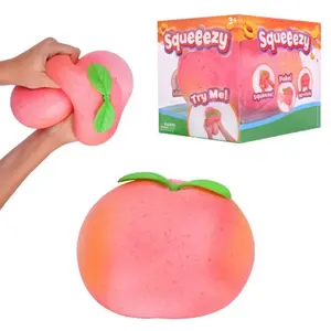 Jumbo Squishy Peach - Butter - Cheese -  Duck - Strawberry - Carrot - Bear - Dragon Fruit Large Squish Fruit Toy Rare Find Sensory Squish