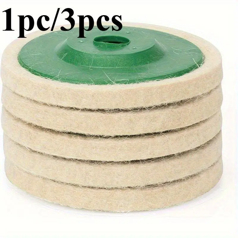 Polishing and grinding wheel - Industrial-grade mirror-like finish grinding pad - Compatible with rotating tools - Suitable for fine grinding