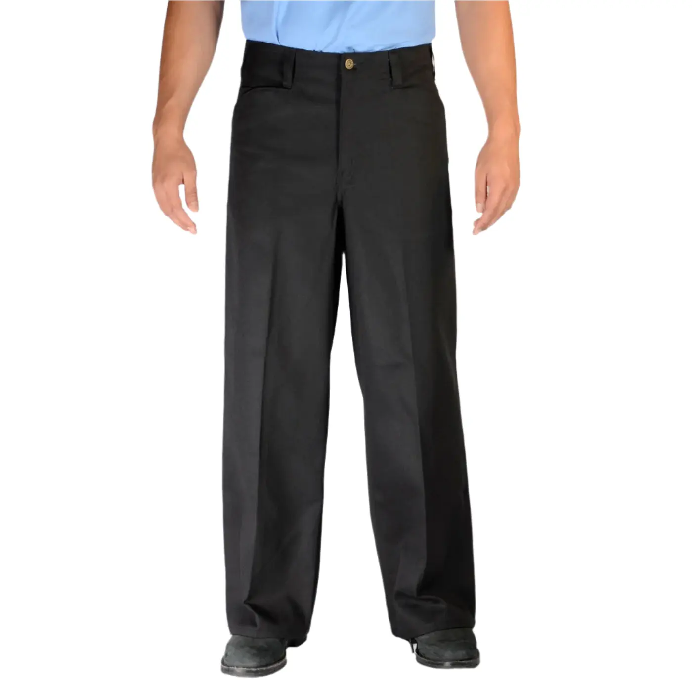 Ben Davis Men's Original Gorilla Cut Work Pants, Durable Poly-Cotton Twill, All-Season Loose-Fit Trousers with Zip Fly, Fabric, Menswear, Front Slash Pockets