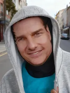 Funny Role-Playing Cool Props, Party Event Props, Breathable Full Face Mask, Polyester Knit Fabric, Perfect for Events, Cycling, Parties, Christmas, Halloween