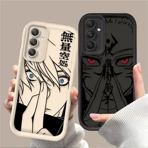 Case For Samsung Galaxy S26 S25 S24 S23 S22 S21 A13 A14 A15 A16 A17 A33 A34 A35 A36 A52 A53 A54 Jujutsu Kaisen Gojo Satoru Anime Comic Cellphone Protection