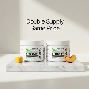 [Buy 1 Get 1 Free] D-BLOAT Daily Debloat Powder - ASCEND LABS - 30 Servings - Natural Bloating Relief & Water Retention