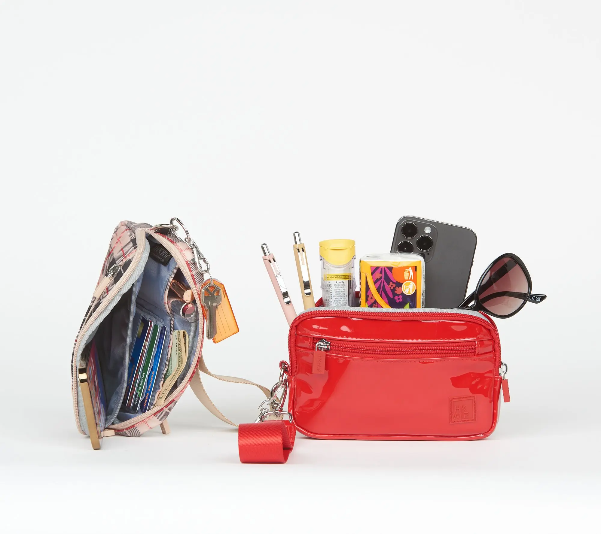 IHKWIP Set of 2 Must Have RFID Wristlet Wallets IHKWIP Set of 2 Must Have RFID Wristlet Wallets