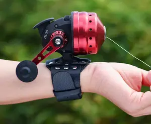 New Double Fish BL30 Bowfishing Reel, Metal Fishing Kit with Imported Roller