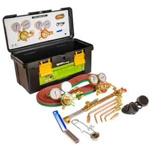 212 MAIN Deluxe Medium-Duty Shop Torch Kit with Built-in Valve, 250 Series Forney Industries Camping & Hiking Light (Sports & Outdoor Use Kit)