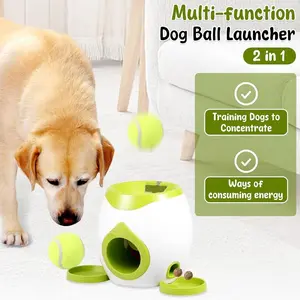 Automatic Dog Ball Launcher, Interactive Dog Toy, Fun Exercise Equipment for Puppies, Ideal for Playtime Outdoors, Interactive Training Ball