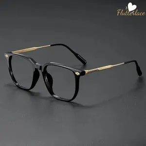 Trendy Anti-Blue Light Glasses, Ultra-Light TR90 Square Frame for Men & Women, Reduce Eye Strain, Computer & Mobile Protection, Stylish Casual, Office, Party, Outdoor Activities