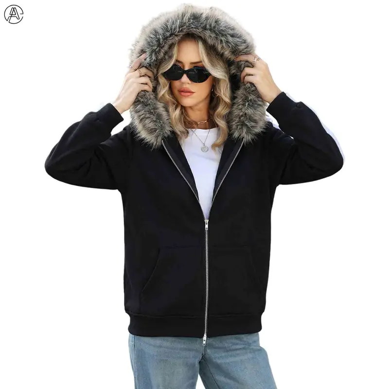 Prey Faux Fur Zip Hoodie Pink Camo 136€ - TikTok Shop