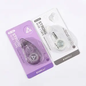 Double-Sided Glue Tape for Crafts & School | 2/4 Pack Precision Adhesive Roller for Scrapbooking, Junk Journals, Photos, Cards & Office Use | Ideal for DIY, Stickers & Creative Projects