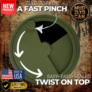 Mud ZLYD Can OD Green/Black with FREE Reloader Funnel