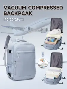 Ryanair Wizz Air Cabin Bag 40x30x20, Underseat Travel Backpack, Flight Approved Carry On, Large Capacity Hiking Backpack, Lightweight Backpack, Unisex Laptop Backpack, Vacuum Compressed Backpack