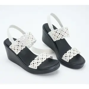 Skechers Scalloped Rhinestone Wedges - Sassy Dayz