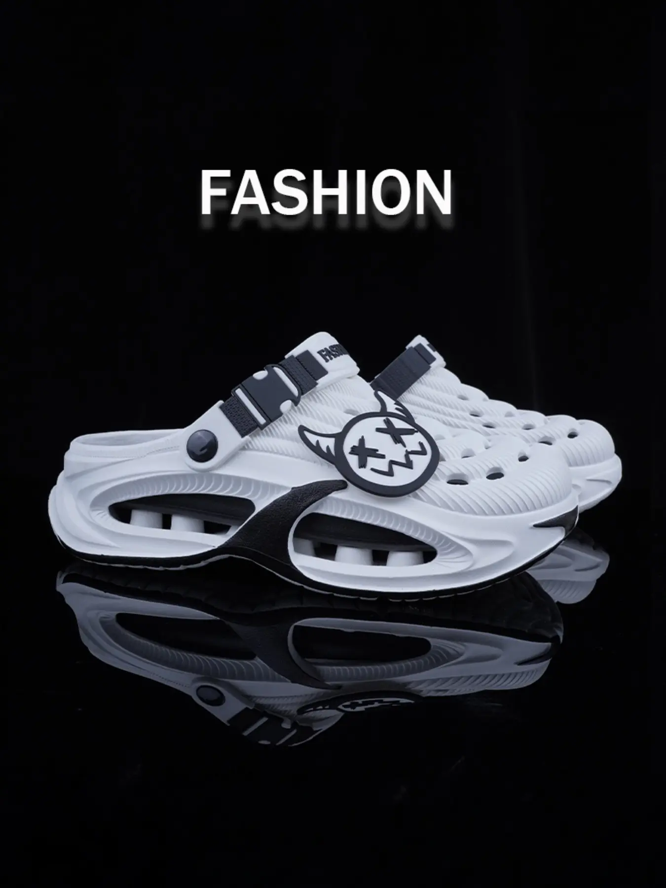Unisex Thick Sole Summer Sandals, Anti-Slip Waterproof Casual Flip Flops, Fashion Sport Beach Shoes, Comfortable Driving Slippers, Thick Sole Slide