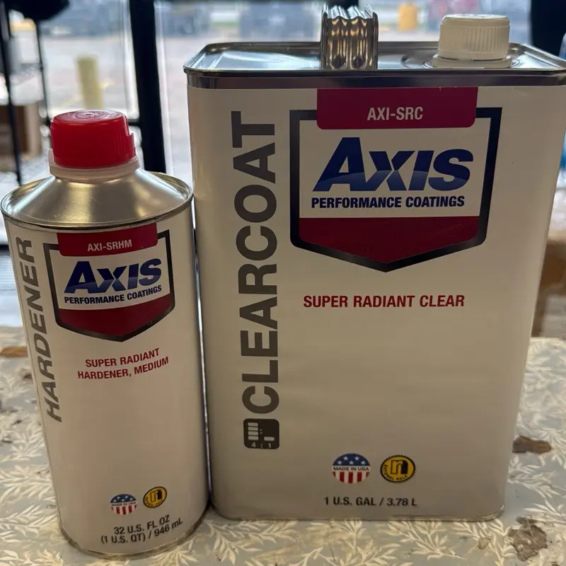 Axis Super Radiant Clear Clearcoat - 1 U.S. Gal / 3.78 L