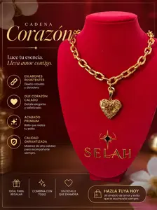Heart Locket Chain Necklace — Opens to Hold a Photo | SELAH LUXE