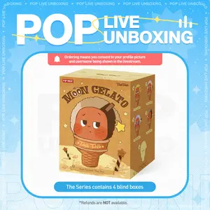 unboxing - MOON GELATO Series-Ice Cream Plush Pendant Blind Box
