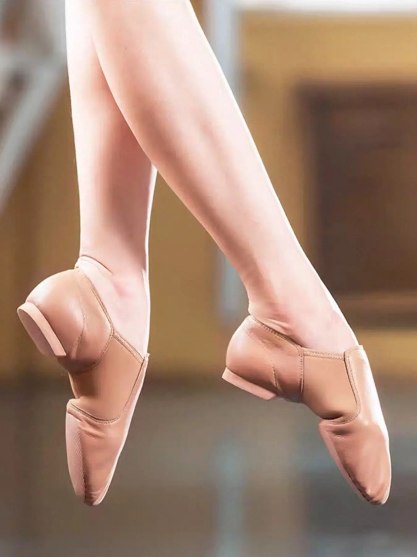Women's Jazz Dance Shoes One-Step, Unisex PU Material, Comfortable Fit for Dancing and Casual Wear, Dance Footwear, Suitable for Various Occasions