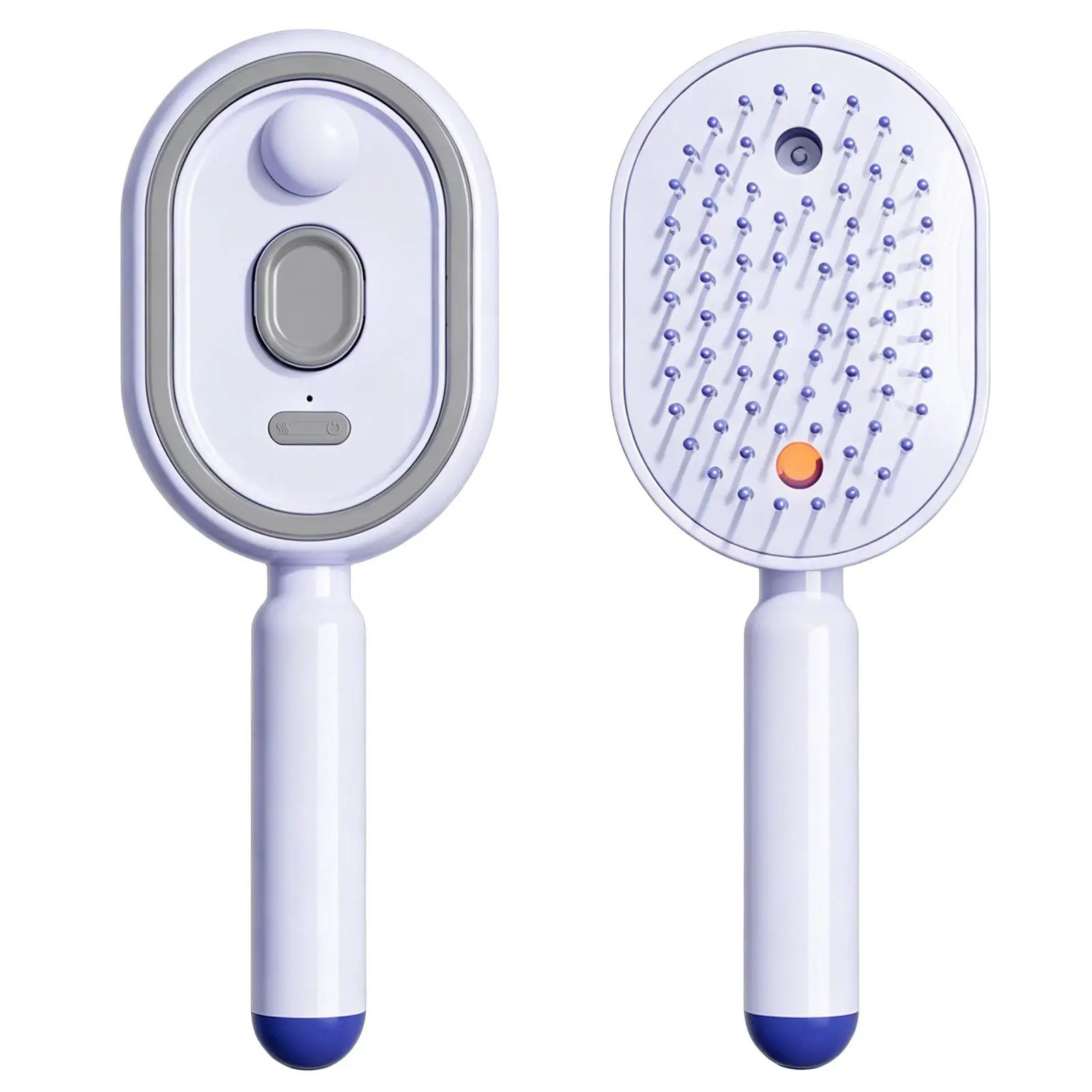 Electric Spray Airbag Massage  Comb, Essential Oil Atomization  Care Brush, Self-Cleaning Anti-Tangle Anti-Static Detangler for Smooth & Voluminous