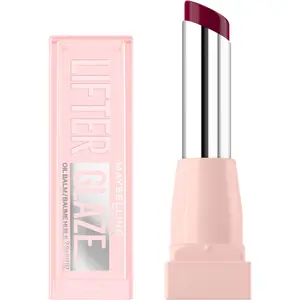 Lifter Glaze Oil Balm with Hyaluronic Acid and Hydrating Oil Blend, Lip Balm with 24HRs of Smooth, Buildable Color, Moisturizing Shine, Maybelline Lifter Glaze Oil Balm with Hyaluronic Acid and Hydrating Oil Blend, Lip Balm with 24HRs of Smooth, Buildable Color, Moisturizing Shine, Maybelline