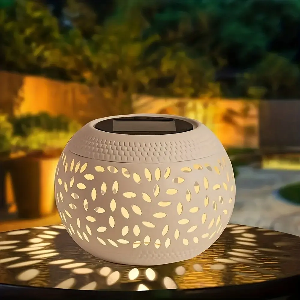 Outdoor Solar Lamp, Stylish Minimalist Porch Outdoor Light Step Lighting Table Lamp Solar Table Lamp Ideal for Outdoor Patios, Gardens, Camping, Desks, Courtyards The Perfect Solar Garden Lights Decor Solar Illuminated Solar Floodlight Solar Lighted