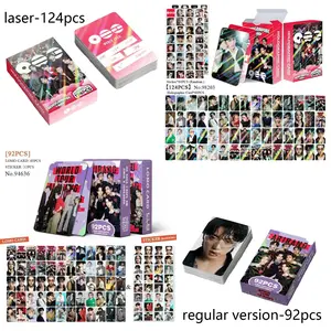 2 Sets 216 Cards - 124 New Arirang Style Laser Holographic Cards,  High-Definition Lomo Small Card Collection, 92 Pcs Arirang Theme Lomo Photocard Collection, Kpop Idol Same Style Cards, Star Peripheral Collectible Cards, Perfect Gift & Decor