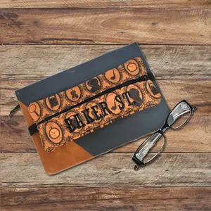 Literary Zippered Quilted Cases Art Pen Marker Art Mechanical Pencil Padded Cotton Pouch with YKK Zipper and Clasp for Writing Pens Organize Accessories Handy in Purse Backpack or Duffle Bag