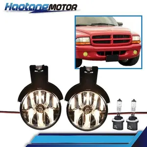 CROSSDESIGN 2* Bumper Fog Light Driving Lamps Fit For 97-00 Dodge DAKOTA 98-00 Dodge DURANGO