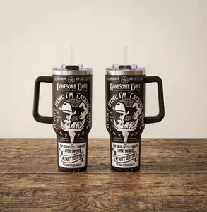 Lonesome Dove Tumbler, Best Movie, Movie Tumbler Cup, Movie Fan Gift, Gift For Fan
