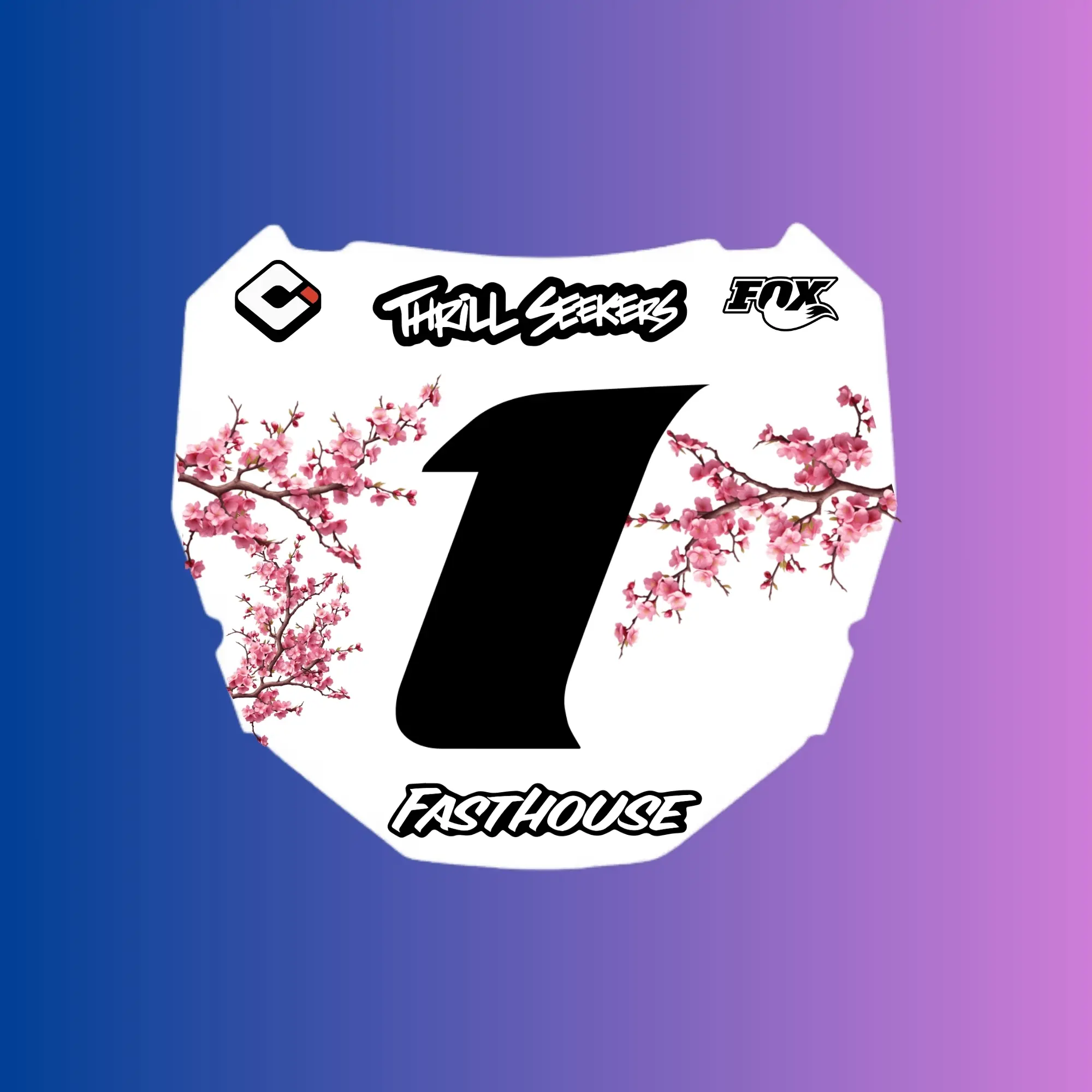 Custom ODI Number Plate Decal - Made to Order Custom ODI Number Plate Decal - Made to Order
