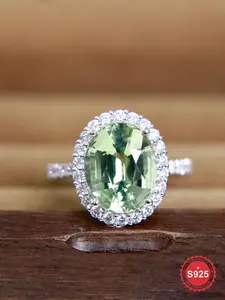 S925 Sterling Silver Elegant Ring, Fashion Zirconia Ring for Party, Daily Decor, Elegant Everyday Ring, Trendy All-match & Exquisite Jewelry for Birthday Gift