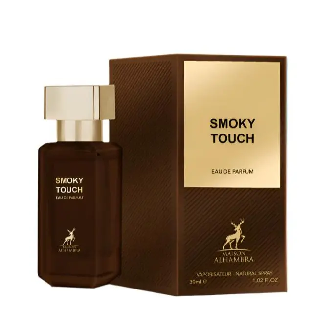 Maison Alhambra Smoky Touch for Unisex Eau de Parfum Spray, 1.02 Ounce