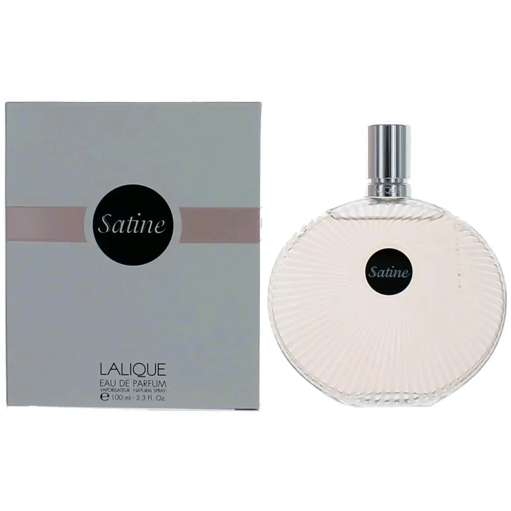 Satine by Lalique Women's Oriental Woody Vanilla Scents EDP Spray - 3.3 fl oz Spray Bottle