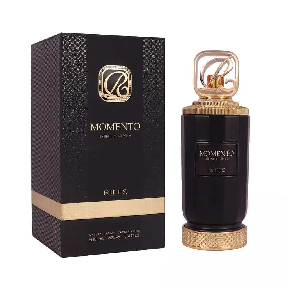 Riiffs Momento 100ml Extrait De Parfum Unisex - 100ml Perfume, Citrus Floral Woody Fragrance Blend, Elegant Scent Perfume, Elegant Floral Fragrance