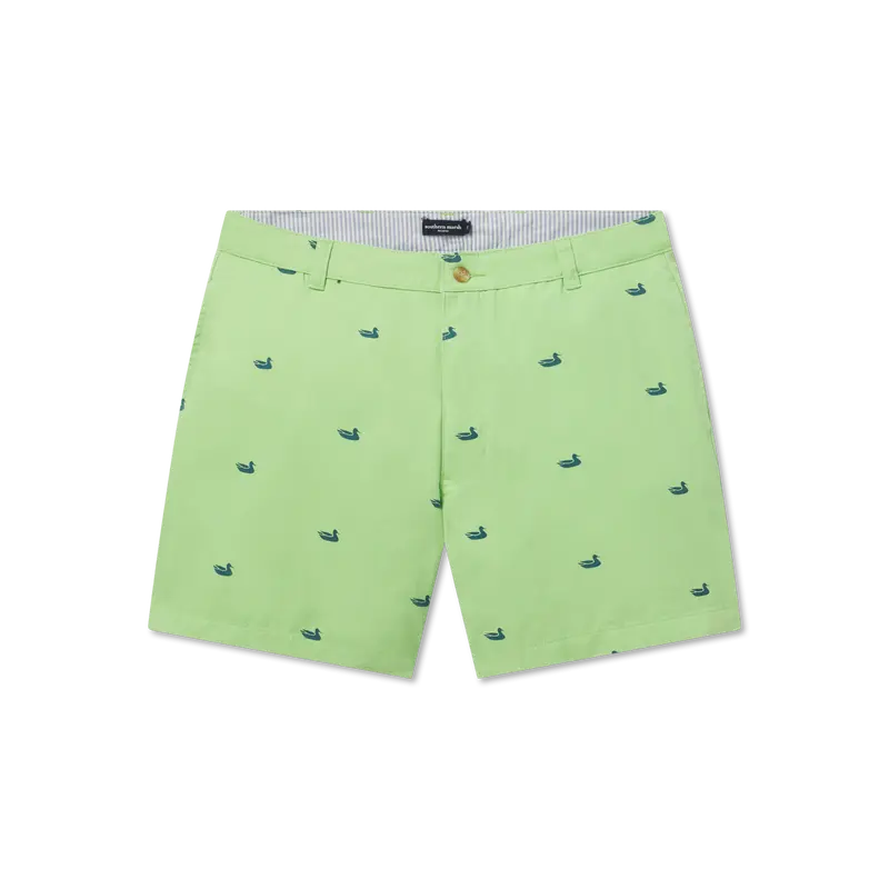 Regatta Short with Printed Ducks - 6in. Flat
