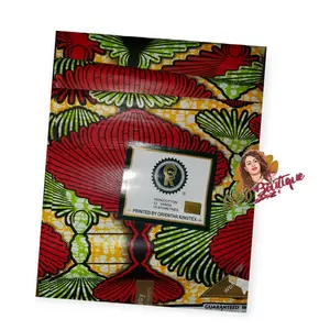 Ankara Africa Fabric Guaranteed Wax block prints sell by 6 yards