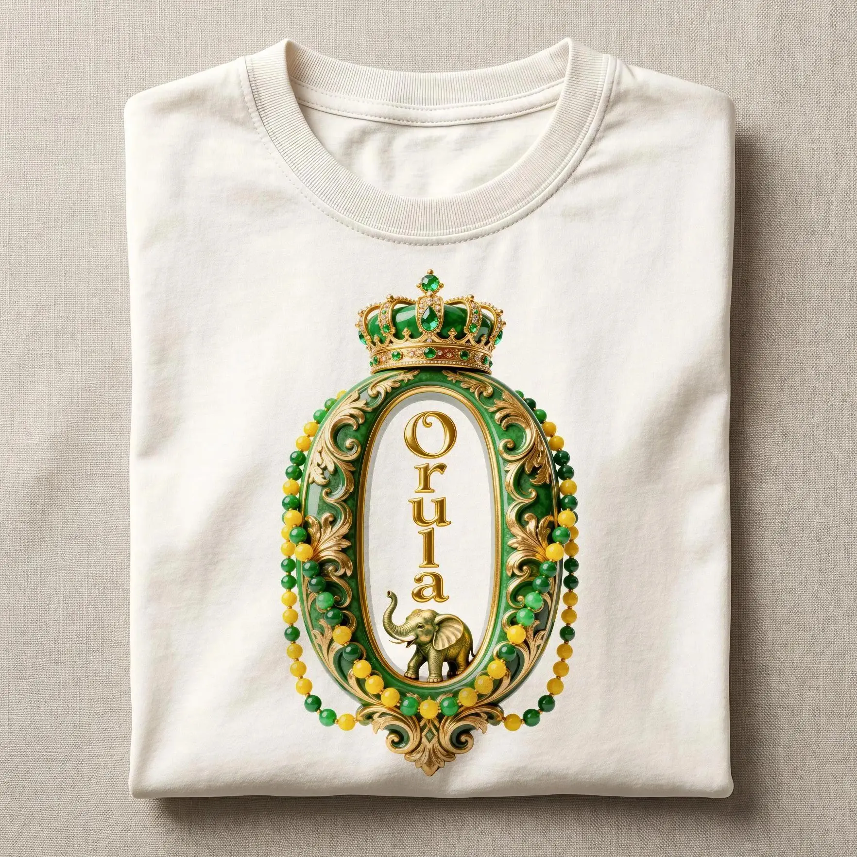 Orula T-Shirt – Yoruba Orisha Crest Tee | Afro-Cuban Spiritual Streetwear, Ifa Wisdom Orunmila Gift, Santeria Orisha Shirt