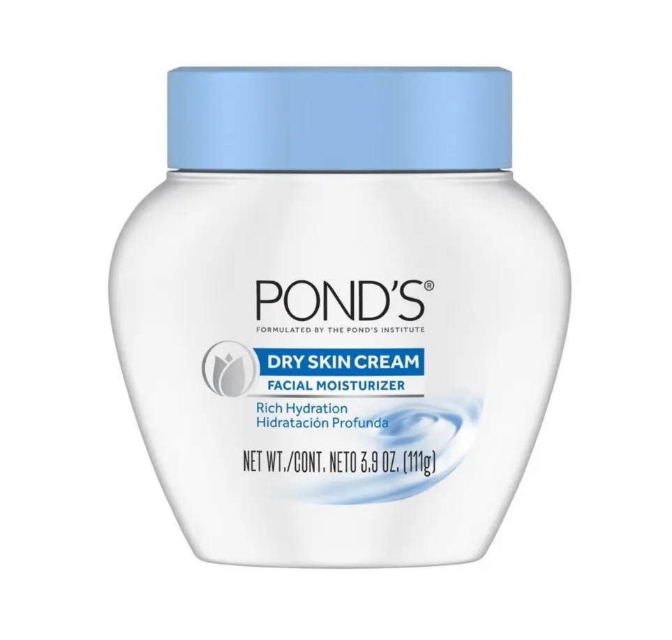 POND’S Dry Skin Cream – Moisturizing Face Cream for Deep Hydration – Daily Hydrating Facial Moisturizer for Radiant Skin – Dermatologist Tested, Non-Comedogenic Face Moisturizer, 3.9oz