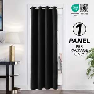 Blackout Curtains ( 1 Panel ) Deconovo Solid Room Darkening Thermal Insulated Blackout Grommet Window Curtain for Living Room