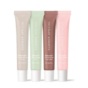 Butter Lipstick, 4 Counts/set Moisturizing Lip Balm, Hydrating Lip Gloss, Lip Moisturizer Gloss, Glossy Lip Glaze Stick, Plumping Lip Oil Lip Stick for Girls & Women, Juicy Lip Gloss