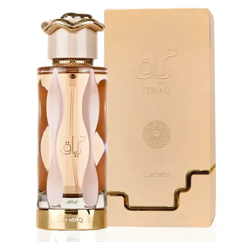 TERIAQ EDP Spray 100ML (3.4 OZ) by Lattafa, Long Lasting Perfumes for Men & Women | Caramel, Leather, Musky, Sweet.