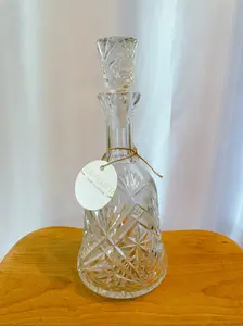 Cut Crystal Decanter With Stopper