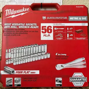 Milwaukee 56pc 3/8 Socket Set