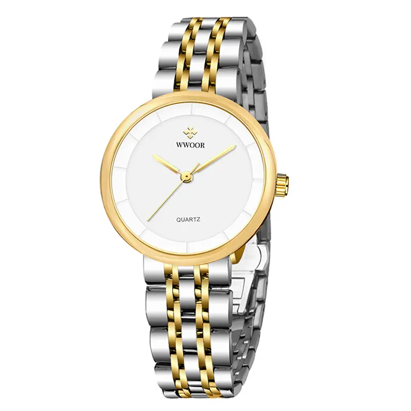 Women's Elegant Round Dial Quartz Watch,Fashion Waterproof Watch for Party,Daily Clothing Decor,Trendy Exquisite Watch for Birthday Gift,Luxury Accessory for Women,Mom,Daughter & Girlfriend